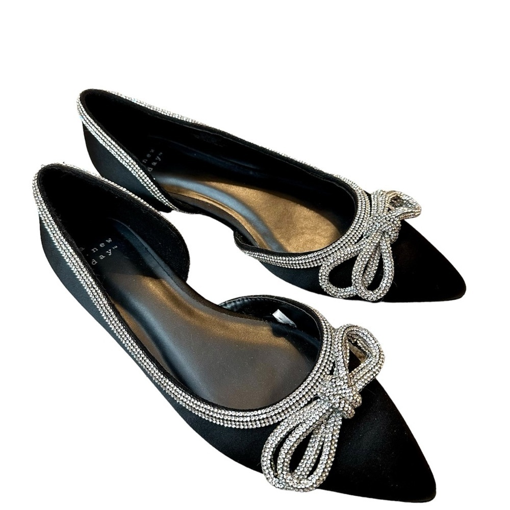 A New Day Women's Juliette Bow Ballet Flats - Picture 3 of 5